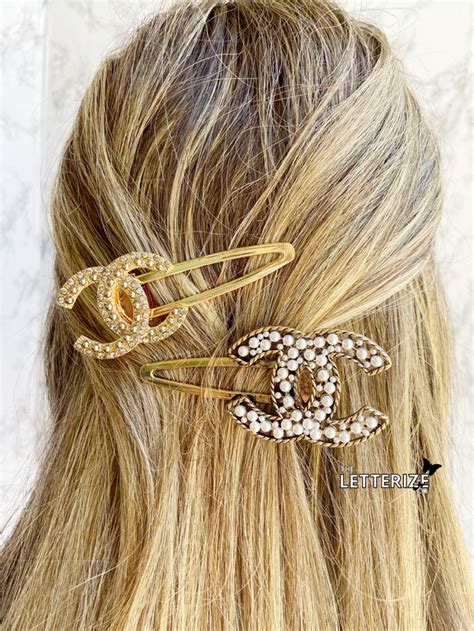 fake chanel hair clips uk|chanel hair clip vintage.